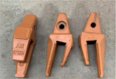 J220 Estilo E307 6Y3224 Adaptador de dientes biselados para Caterpillar